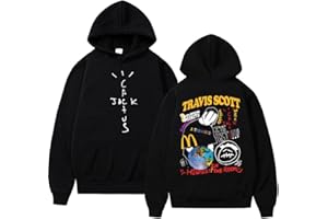 DPMTBD Kapuzenpullover Herren Travis Hoodie Hip Hop Scott Men's Hooded Pullover, Hoody, Sweatshirt, Fans Bekleidung