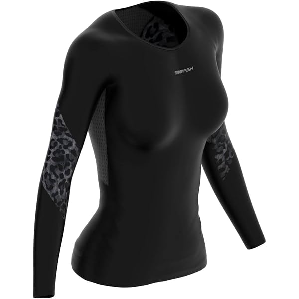 SMMASH Langarm Rashguard Für Herren – Mit Silberionen-Fasern, Atmungsaktiv – Für MMA, BJJ, Fitness & Kampfsport