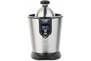 H.Koenig Elektrische Zitruspresse AGR80 BPA-frei, Orangen-, Zitronen-, Grapefruitsaft, Schnell, Automatisch, Leise, Leistungs