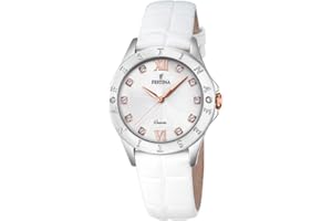 Festina Femmes Analogique Quartz Montre avec Bracelet en Cuir F16929-A