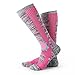 Produktbild Damen Skischuh Socken, Klettern Outdoor Snowboard, Baumwollstrümpfe für Wintersport Nexlook (Rose Red) (M 35-39)