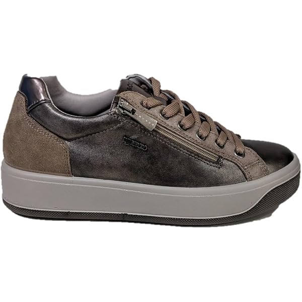 IGI & CO Ally - Sneakers platform in Pelle bianco Sneakers Casual Donna