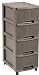Produktbild Curver Regal KNIT  mit 4 Schubladen
