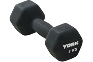 York Fitness Single Neoprene Hex coating Dumbbell