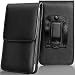 Produktbild N4U ONLINE - Samsung Galaxy S3 Mini i8190 Premium-PU-Leder-Tasche Case Hülle - Schwarz