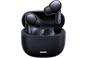 XIAOMI Redmi Buds 6 Lite - Auriculares inalámbricos, cancelación de Ruido, Ligeros, hasta 36 Horas de autonomía, Bluetooth 5.3, Negro (Versión ES)