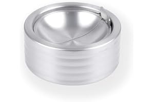 CHG 3315-00 Posacenere A Prova di Vento, Altezza Ca. 5,5 Cm, Diametro: Ca. 11,5 Cm