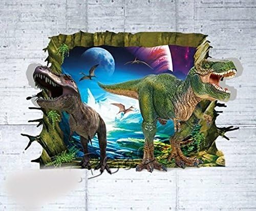 Dinosaur 3D Wall Stickers PVC Plastic Dinosaur adhesive Poster