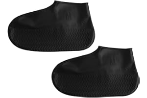 Annlpoy Wodoodporne pokrowce na buty ochronne wielokrotnego użytku dla mężczyzn i kobiet, antypoślizgowe kalosze, na deszcz, kemping, wędrówki i ogrodnictwo