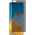 Al-HuTrusHi Huawei P40 Pro / P40 Pro Plus Privacy Screen Protector, [3D Full Coverage] [9H Hardness] [Case Friendly] Anti-spy Tempered Glass Film