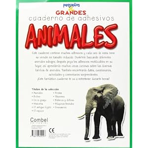 Animales (Pequeños & Grandes cuadernos de adhesivos)