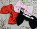 5 Pcs 8" Large Big Huge Oversize Soft Silky Hair Bows Clip Lolita Party Girl Women French Barrette Hair Clips