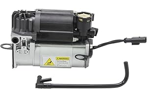 AIRSUSFAT Pompe Compresseur d'air avec Trachée Plastique Compatible pour Mercedes Benz W220 W211 W219 CLS550 E320 E350 E500 E550 E63 AMG S430 S500 S600 2203200104 211320033203