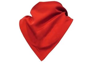 GARGOLA.ES OPERADORES DIGITALES Pañuelo-Pañoleta de fiesta Gala, fabricado en tejido popelín, ligero y resistente. Lotes de 5 unidades. (Rojo)