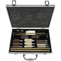 tourbon Universel en Aluminium Gun Cleaning Kit pour Fusil Pistolet Pistolet Shotgun