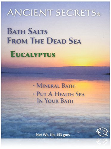 Ancient Secrets - mar muerto sales minerales de baño de eucalipto - 1 lb.