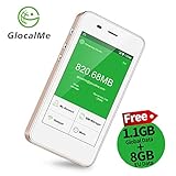 [Globale Internetverbindung ohne Sim-Karten]: Mit der innovativen Cloud SIM-Technologie ermöglicht GlocalMe G3 Reisenden den Zugriff auf das Internet jederzeit auf ihrer Reise in über 130 Ländern und Regionen ohne lokale SIM-Karten und Roaming-Gebühren, besonders geeignet für die Leute, die oft Geschäftsreise machen und die viel reisen. Im Jahr 2018 hat unser Produkt den Preis: The most innovative use of technology within a destination from WTM verliehen bekommen.