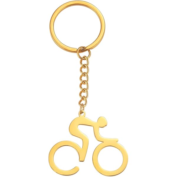 Ciondolo A Catena Bicicletta NKlaus – Argento 925 Rodato 19x11,5 Mm Amuleto Talismano