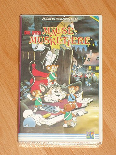 Preisvergleich Produktbild Die drei Mäuse-Musketiere [VHS]