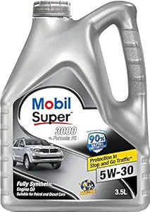 3000 X1 Formula FE 5W-30 Fully Synthetic Synthetic Blend Engine Oil (3.5 L)
