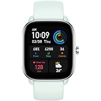 Amazfit GTS 4 Mini Smartwatch Orologio Intelligente, Alexa, SpO2, AMOLED da 1,65", 120+ Modalità Sportive, GPS, 5 Posizioni S