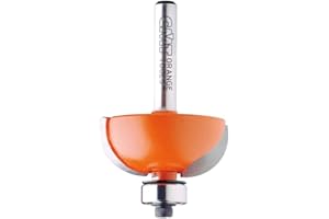 CMT ORANGE TOOLS CMT 937.350.11 Fresa a Raggio Convesso con Cuscinetto in Hw, Grigio/Arancio