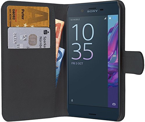 Preisvergleich Produktbild PEDEA Book Cover Classic für Sony Xperia XZ Premium, schwarz