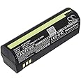 TECHTEK Battery 3400mAh compatible with [Globalstar] GSP-1700 replaces GPB-1700