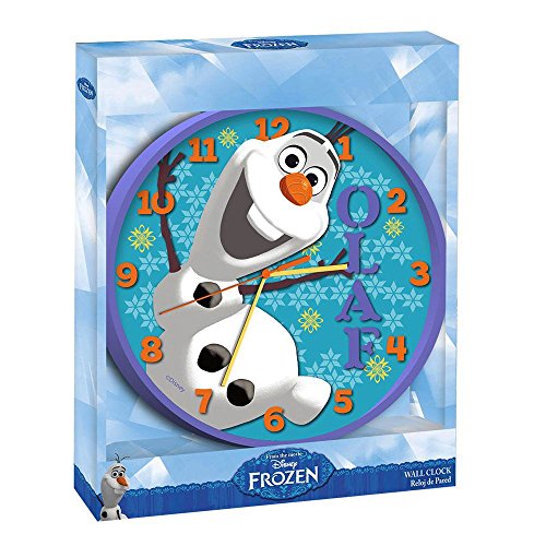 Disney Eiskönigin Frozen - Wanduhr Kinderzimmer Uhr 24cm