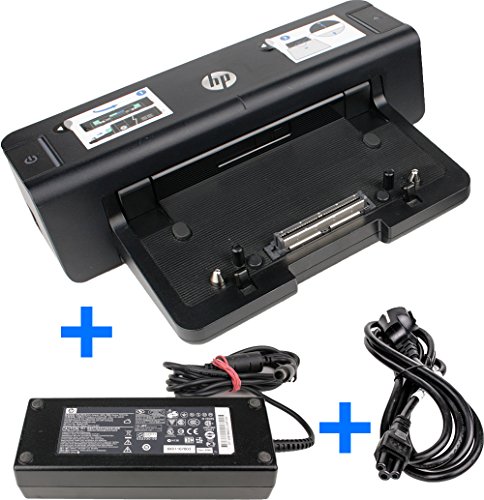 HP Profi Dockingstation HSTNN-I11X für HP EliteBook 8460p/w mit 120W Netzteil und Stromkabel