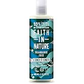 Faith In Nature Natural Fragrance Free Conditioner, Sensitive, Vegan and Cruelty Free, No SLS or Parabens, For All Hair Types