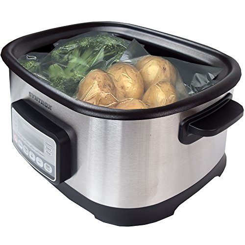 Syntrox Germany 16 in 1 Sous Vide Kocher, Multikocher, Niedrigtemperaturgarer , Vakuumgarer, Slow Cooker Langsamgarer, Schongarer der Premiumklasse - 6