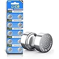 LiCB 10 PCS LR44 AG13 357 303 SR44 Battery 1.5V Button Coin Cell Batteries,Used in Many Small Electronics, Watch, Calculators, Toys