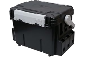 Meiho Versus Tackle Box Bucket Mouth BM-7000 475 x 335 x 320 mm Black (2333)