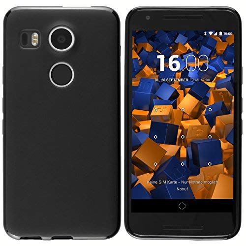 mumbi Funda compatible con LG Nexus 5X, negro