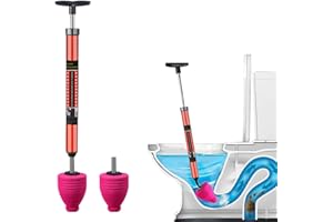 ZOYDP Pompe Deboucheur Wc, Pompe Deboucheur Canalisation, Déboucheur à Pompe, Ventouse Deboucheur Wc pour Salle De Bain, Cuisine, Baignoire