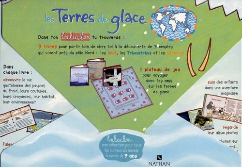 Livres Couvertures de Les terres de glace : Au Canada, les Inuit, en Russie, les Tchouktches, en Islande, les Islandais.
