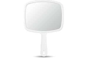OMIRO Hand Mirror, Handheld Mirror with Handle, Union Jack White