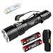 Produktbild Klarus XT12S Taktische Taschenlampen 1600 Lumen Ultra helle leistungsstarke Taschenlampe CREE XHP35 HI D4 LED USB Magnetische Aufladen für Outdoor Sport, Suche und Rettung etc, mit 2 * 3600mAh 18650 Akku/Batteries, USB Magnetische Ladekabel und USB Lichter