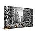 Produktbild Calvendo Premium Textil-Leinwand 120 cm x 80 cm quer, NYC 5th Avenue Yellow Cabs | Wandbild, Bild auf Keilrahmen, Fertigbild auf echter Leinwand. Straßenszene aus Manhattan Orte Orte