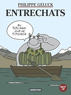 jaquette livre Le Chat - Best of, tome 4 : Entrechats