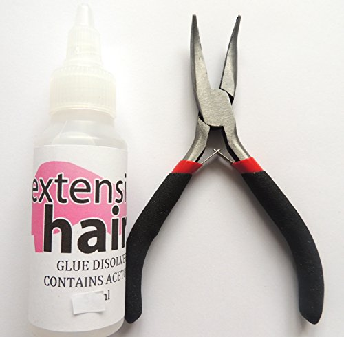 Hair Extension Remover removal fluid 50 mil with instructions