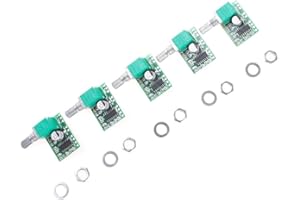 ANGEEK Mini PAM8403 Stereo Amplifier 5 V 3 W + 3 W Mobile Phone Digital Power Amp Module Pack of 5