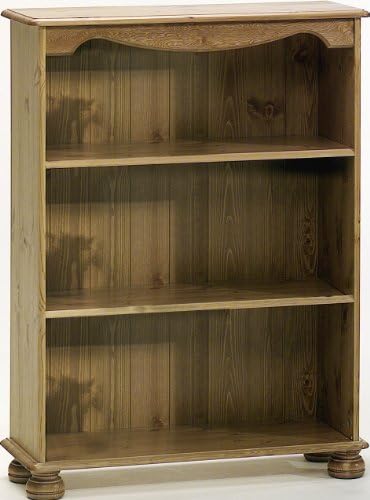Steens Richmond Solid Pine Small Bookcase 2 Adjustable Shelves &amp; Real T&amp;G Back