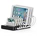 Produktbild Wasserstein Multi-Geräte-Ladestation: Universal-Multi-Port-USB-Ladestation mit Multi Port-USB-Lade-Anschlüssen, für USB-ladbare Geräte (7 Port)