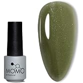 MOMO professional Kalıcı Oje S012 Simli Haki Yeşil 4 ml