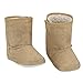 Arshiner Baby Infant Toddler Boys Girls Warm Winter Fur Snow Shoes Boots (M(0-9 months), Khaki(FBA))