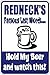 Produktbild PotteLove Redneck Berühmte letzte Worte Dekoration, lustiges Aluminium-Blechschild, 30,5 x 45,7 cm
