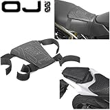  Oj comfort - Asiento de gel antideslizante para sillín moto, scooter, etc - Talla: M, color: negro - M116