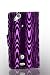 Produktbild THS5Star Wave Design Samtstoff mit Glitzer für SONY ERICSSON Xperia X12 LT15i ARC / Sony ARC S ARC S HD X12 LT18i Wallet Flip Case aus PU Leder modische Handytasche Cover Luxus Hülle - Zubehör in Premium Qualität - Studio Lars-Peter Neu